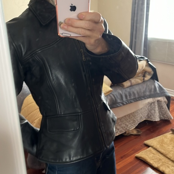 Vintage Rudsak leather jacket in black - Picture 4 of 13